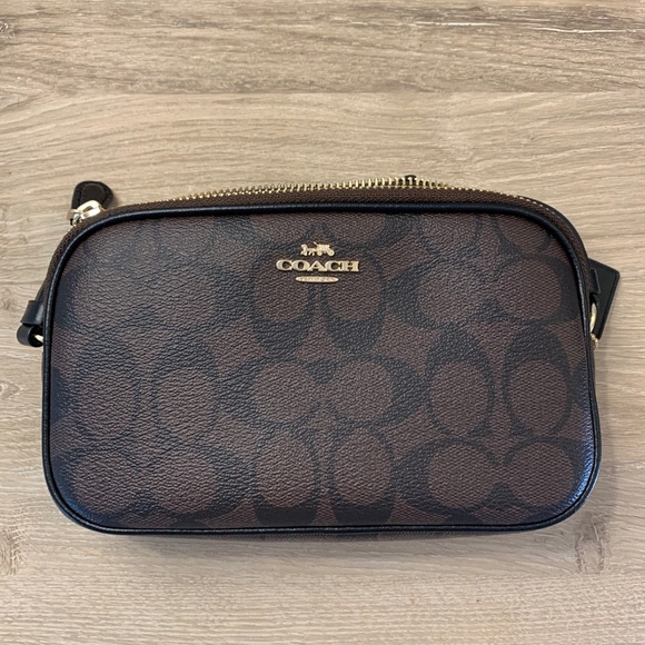 Coach Bags Coach Sadie Crossbody Bag In Signature Canvas Poshmark